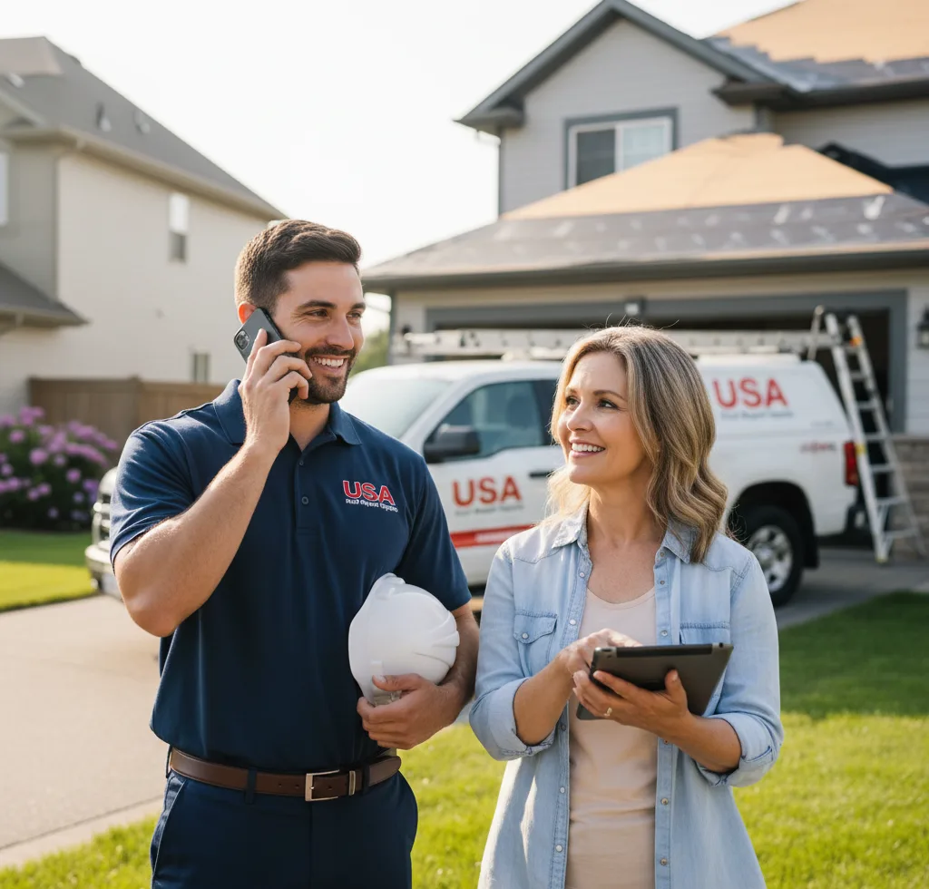 USA Roof Repair Experts customer support in Pennington